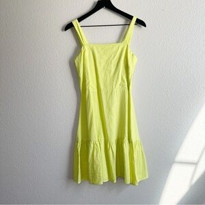 NWT NY&Co Yellow Linen Summer Dress Women’s Size Extra Small XS